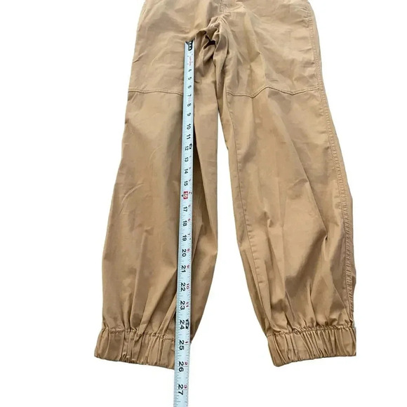 Garage Tan Convertible Hiking Baggy Jogger Pants Size Small - Picture 2 of 6